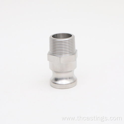 High-Quality Turning Parts aluminum Water Pipe thread Parts